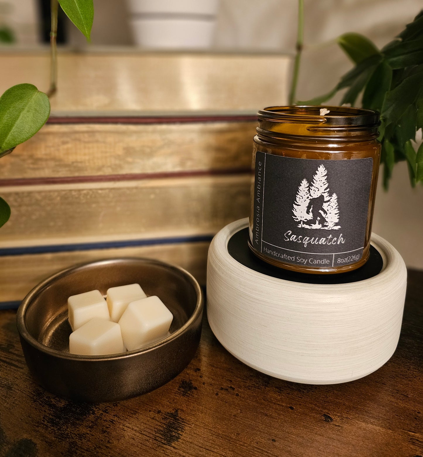 Whitewashed Bronze 2-in-1 Classic Wax Warmer