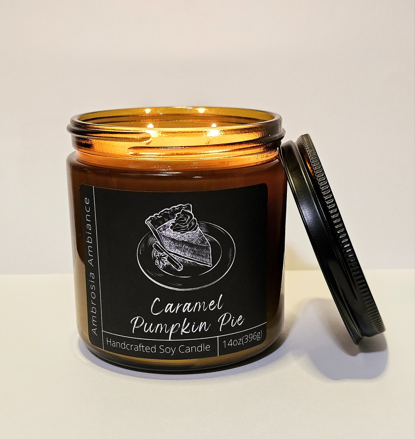 Caramel Pumpkin Pie | Soy Wax Candle