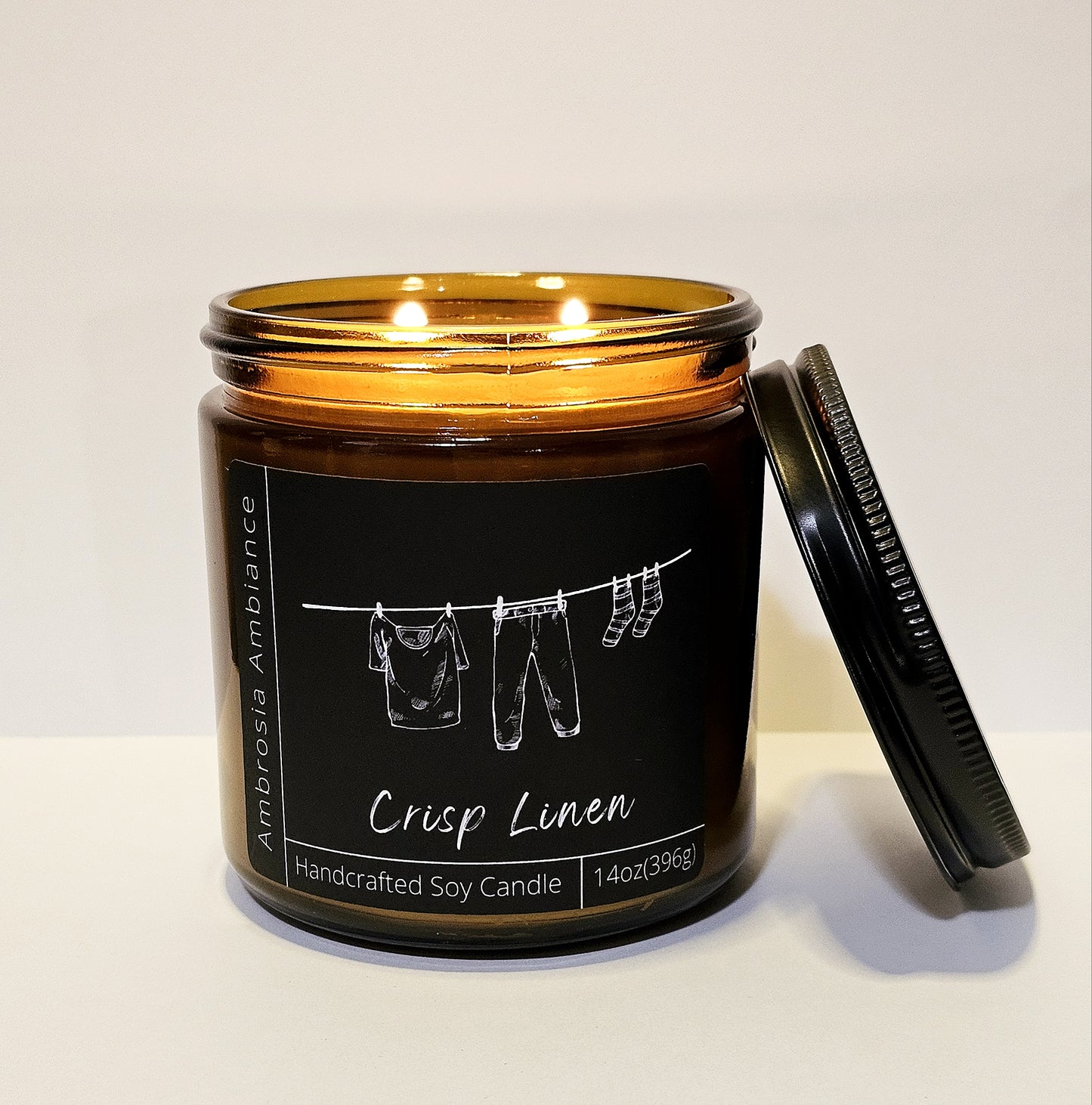 Crisp Linen | Soy Wax Candle