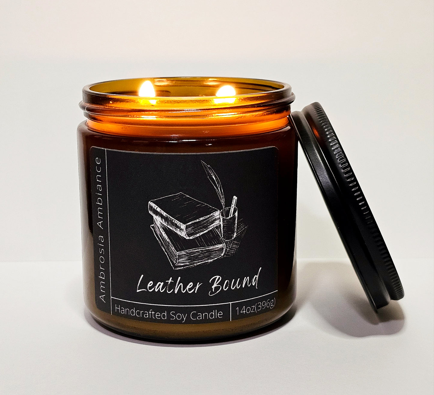 Leather Bound | Soy Wax Candle