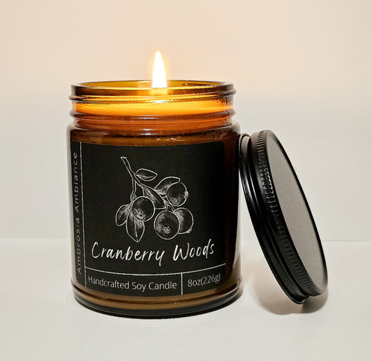 Cranberry Woods | Soy Wax Candle