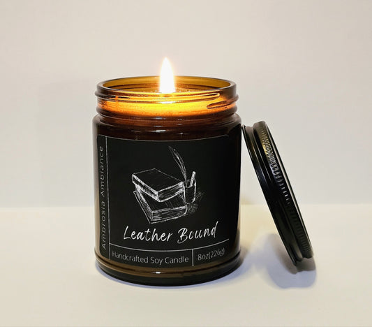 Leather Bound | Soy Wax Candle
