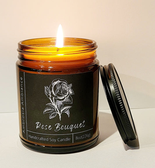 Rose Bouquet | Soy Wax Candle