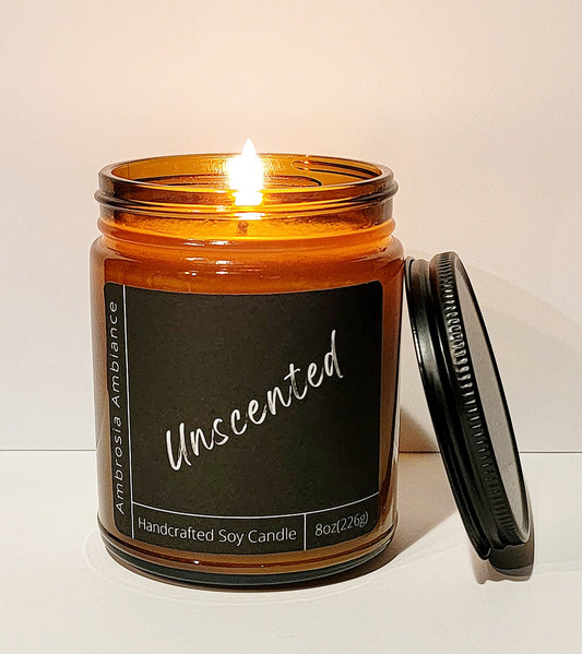 Unscented | Soy Wax Candle