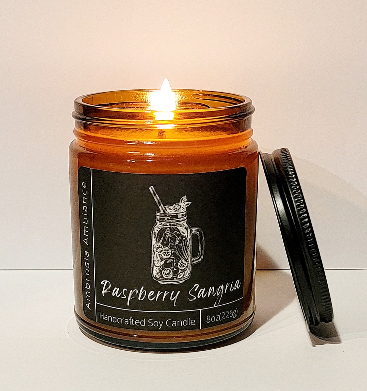Raspberry Sangria | Soy Wax Candle