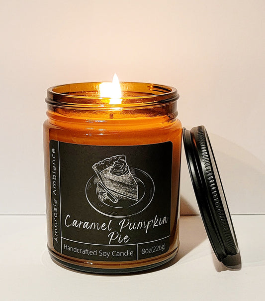 Caramel Pumpkin Pie | Soy Wax Candle